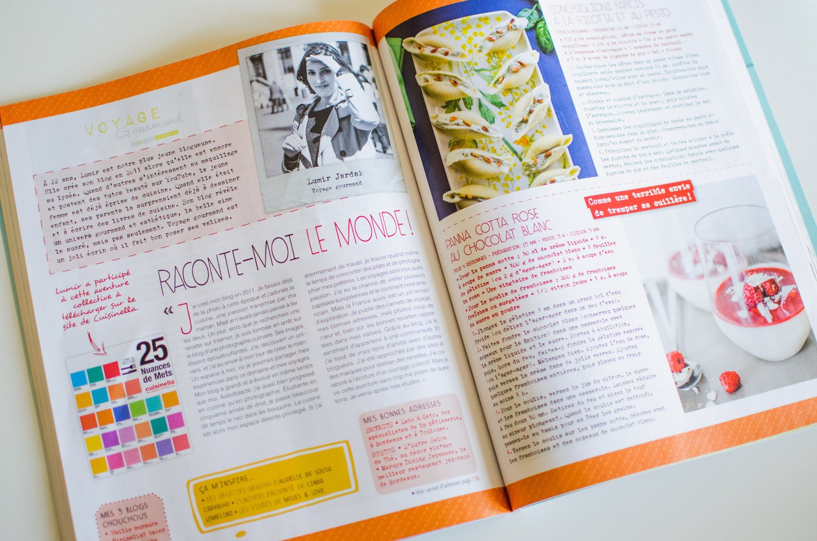 Saveurs Magazine, Spécial blogs culinaires