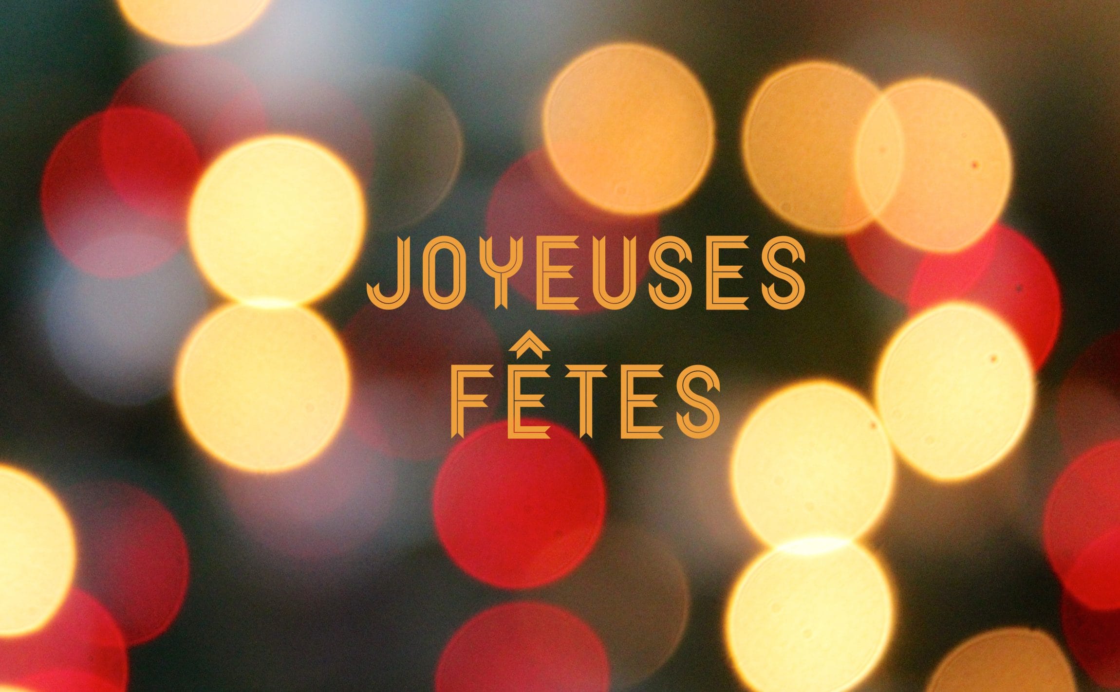 Joyeuses Fêtes - Voyage Gourmand