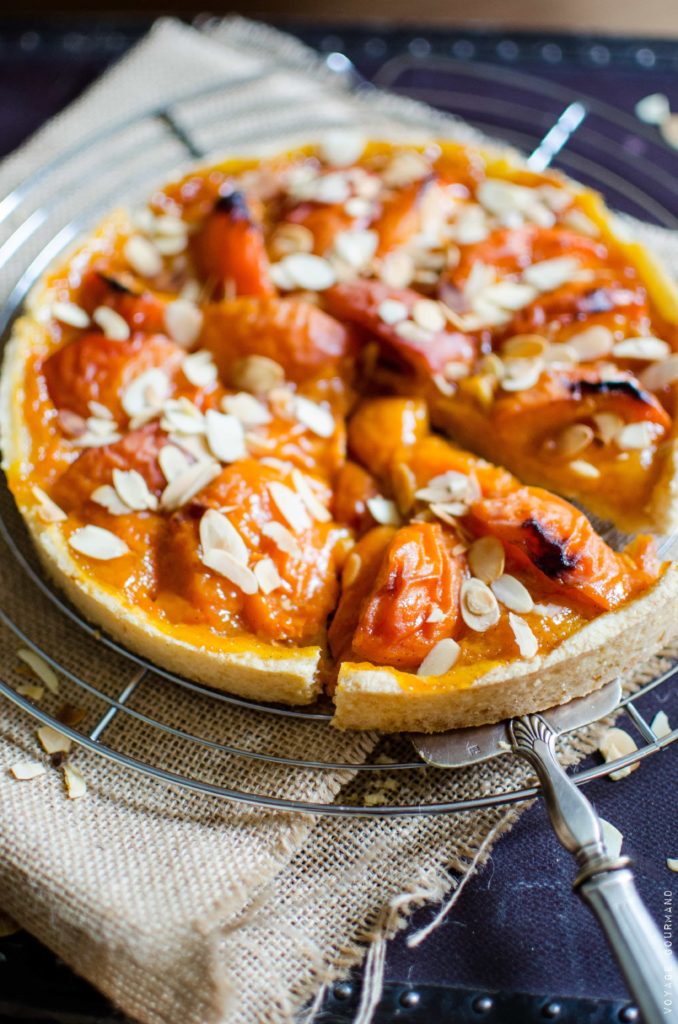 Tarte aux abricots