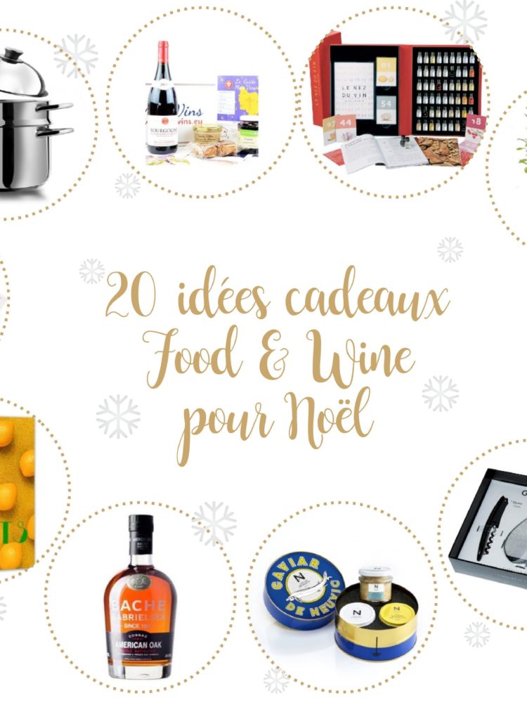 20 idées de cadeaux pour les gourmands et amateurs de vin
