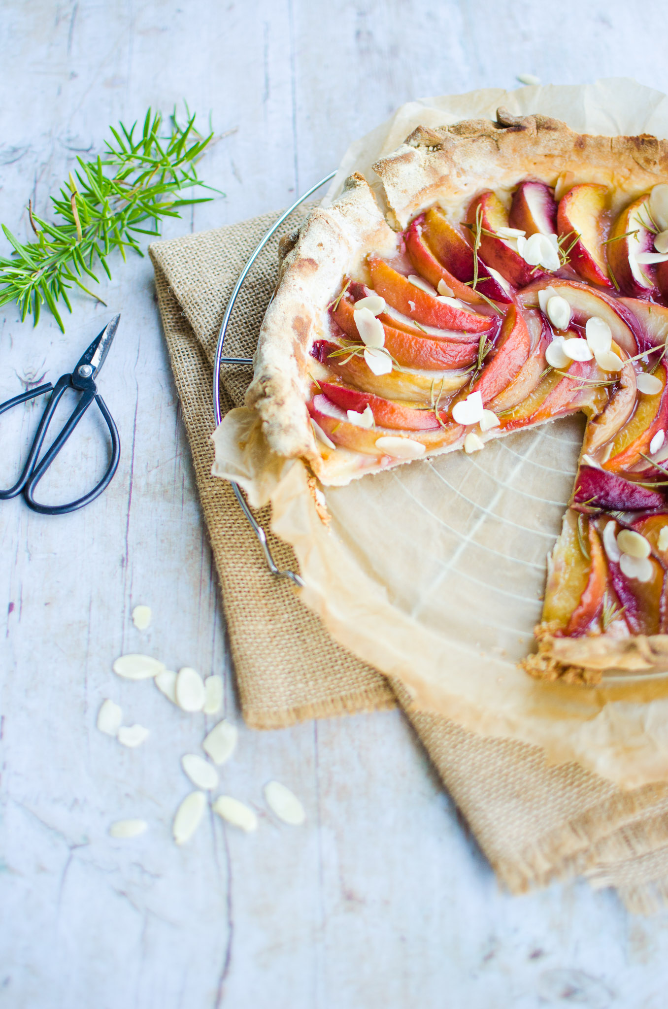 Petit Plat En Equilibre Recette Tarte Fine Aux Peches Et Nectarines