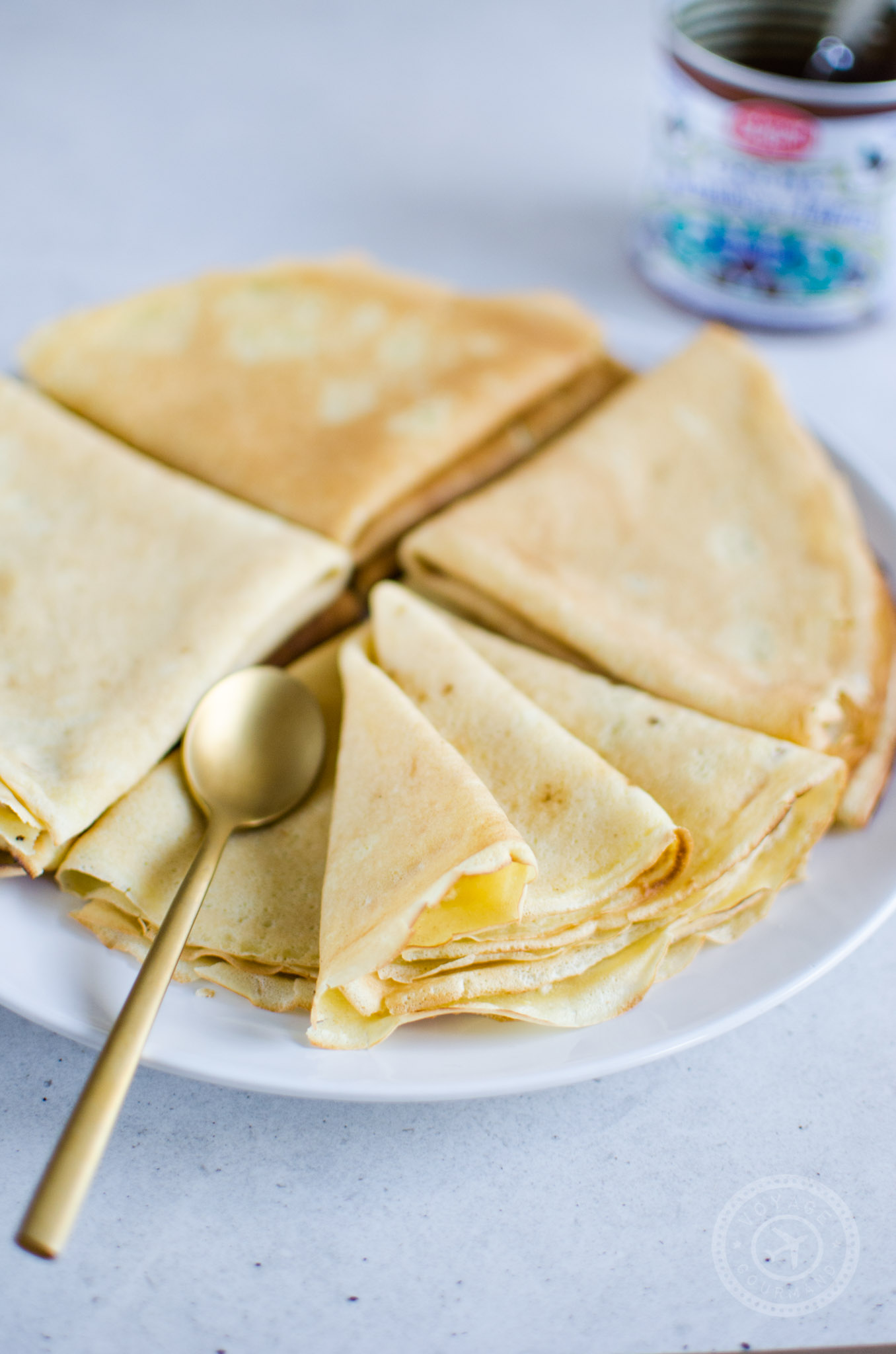 Crepes Au Lait D Amande Et A La Fleur D Oranger Voyage Gourmand