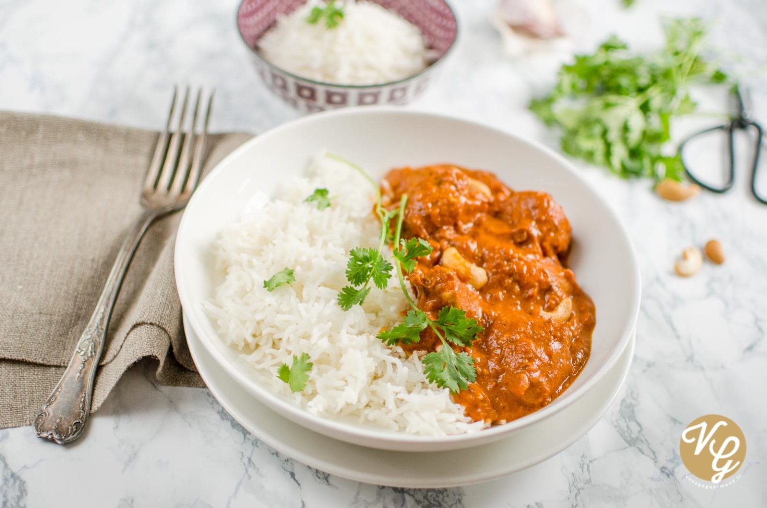 Butter chicken (ou Murgh Makhani) - Voyage Gourmand