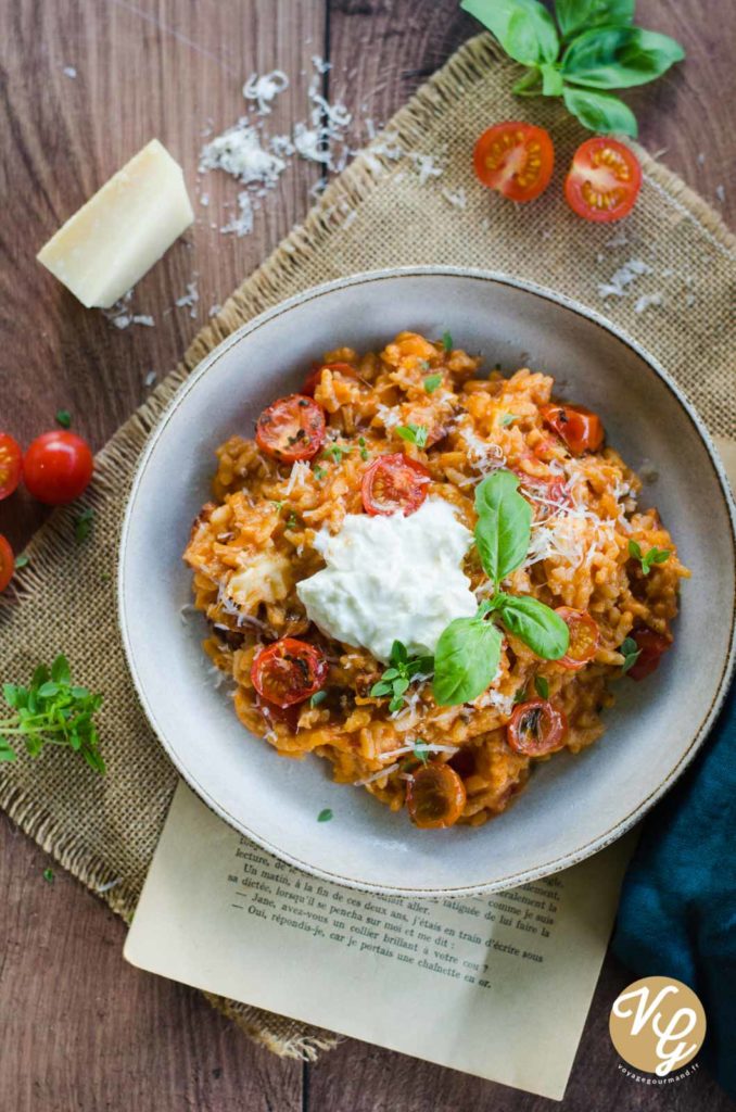 Coffret cadeau Mon dîner italien risotto tomate vin blanc biscuits